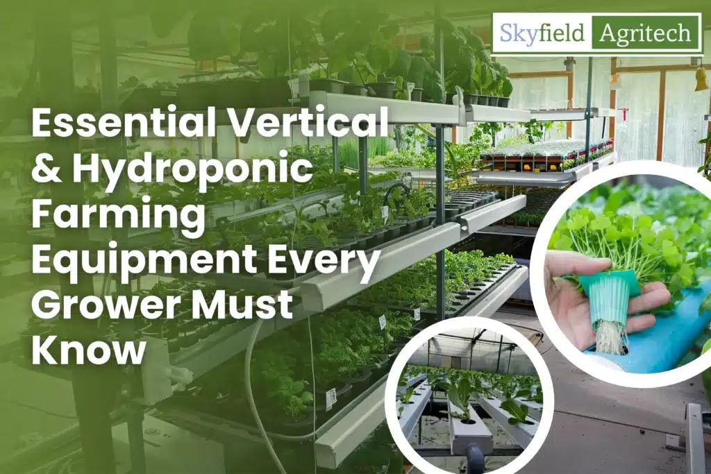 Vertical & Hydroponic Farming Equipment - Skyfield Agritech