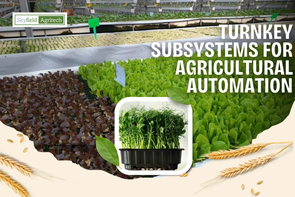 Turnkey Subsystems for Agricultural Automation in UAE