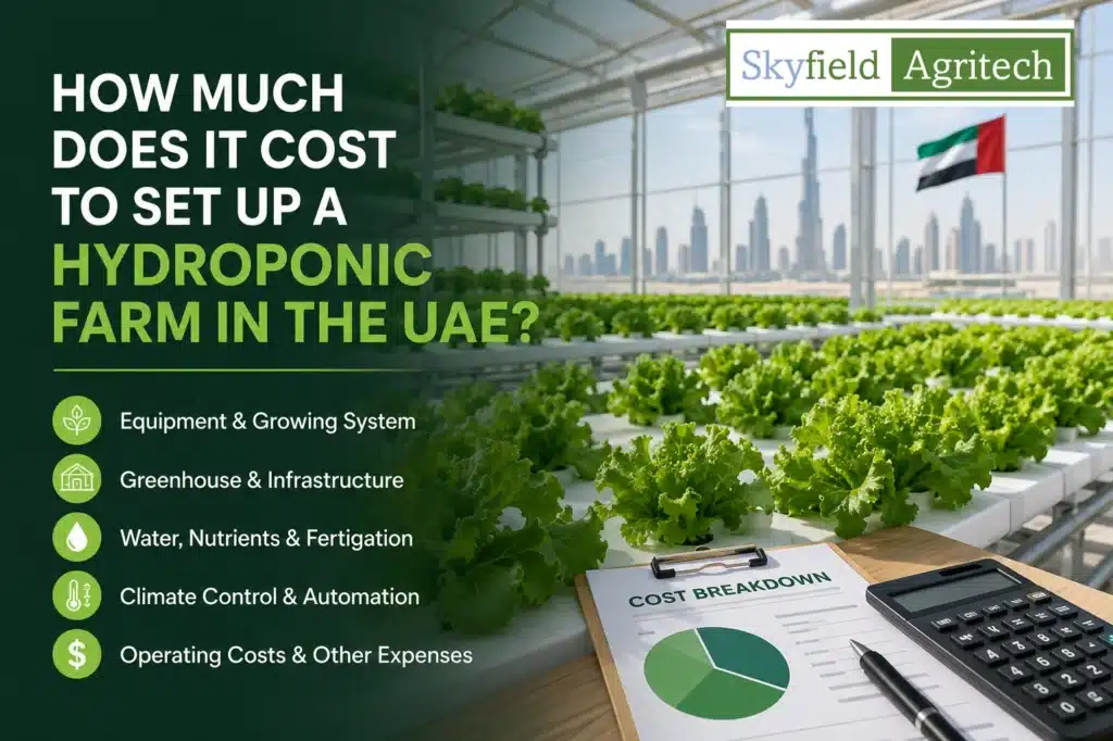 How Much Does It Cost to Set Up a Hydroponic Farm in the UAE
